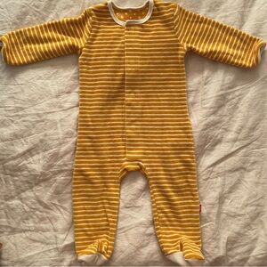 Magnetic Me Golden Striped Footie